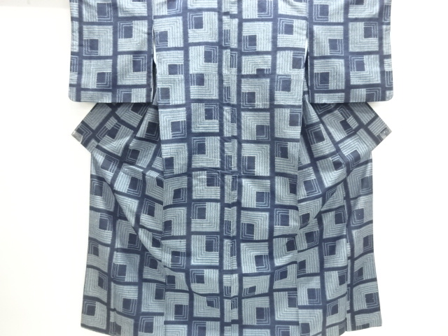 JAPANESE KIMONO / TSUMUGI / WOVEN SQUARE